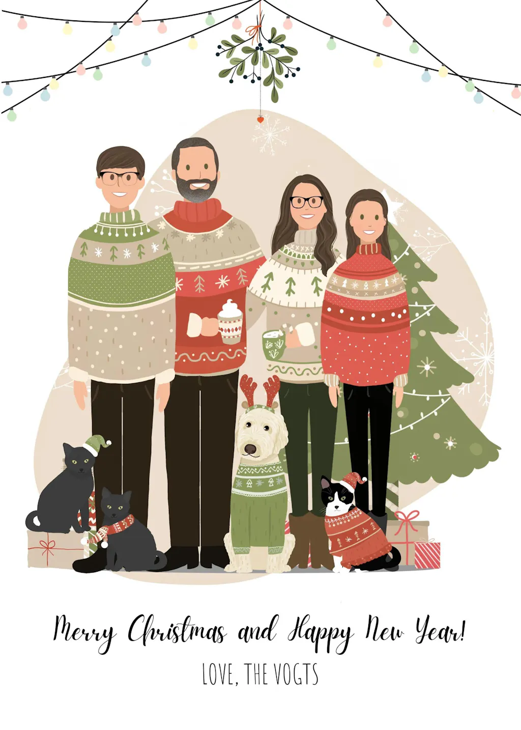 Custom Christmas Card