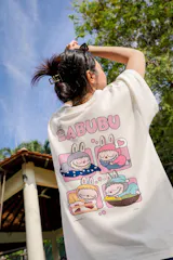Cute Labubu Unisex Oversized T-Shirt