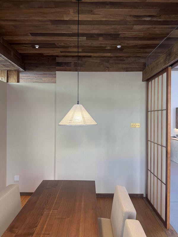 Antizer Washi Paper Hat Pendant Lamp for Dining Room