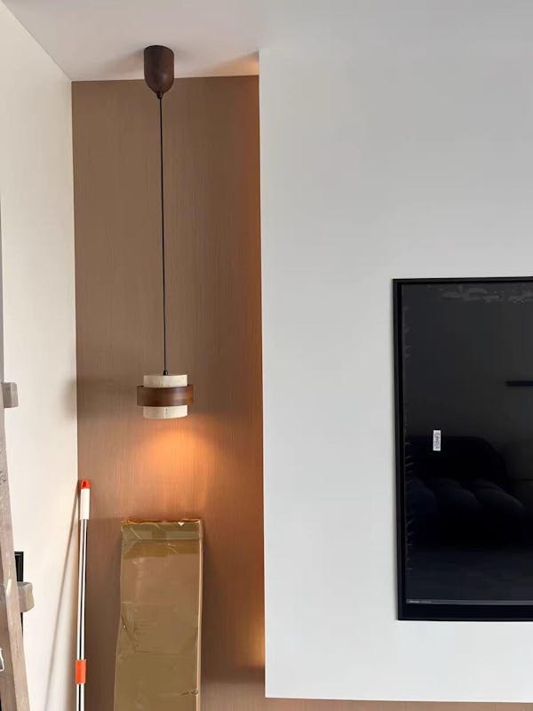 Antizer Travertine Pendant Lamp for Dining Area