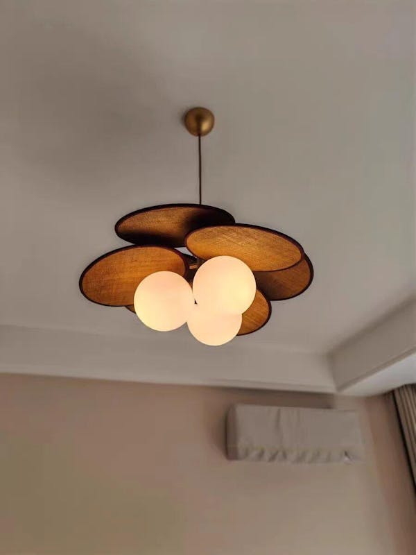 Antizer Wabi Sabi Vine Weaving Chandelier for Dining Room