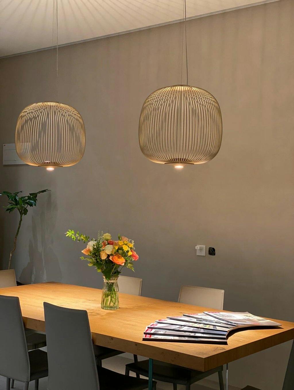 Antizer Foscarini Spokes Bird Cage Pendant Light