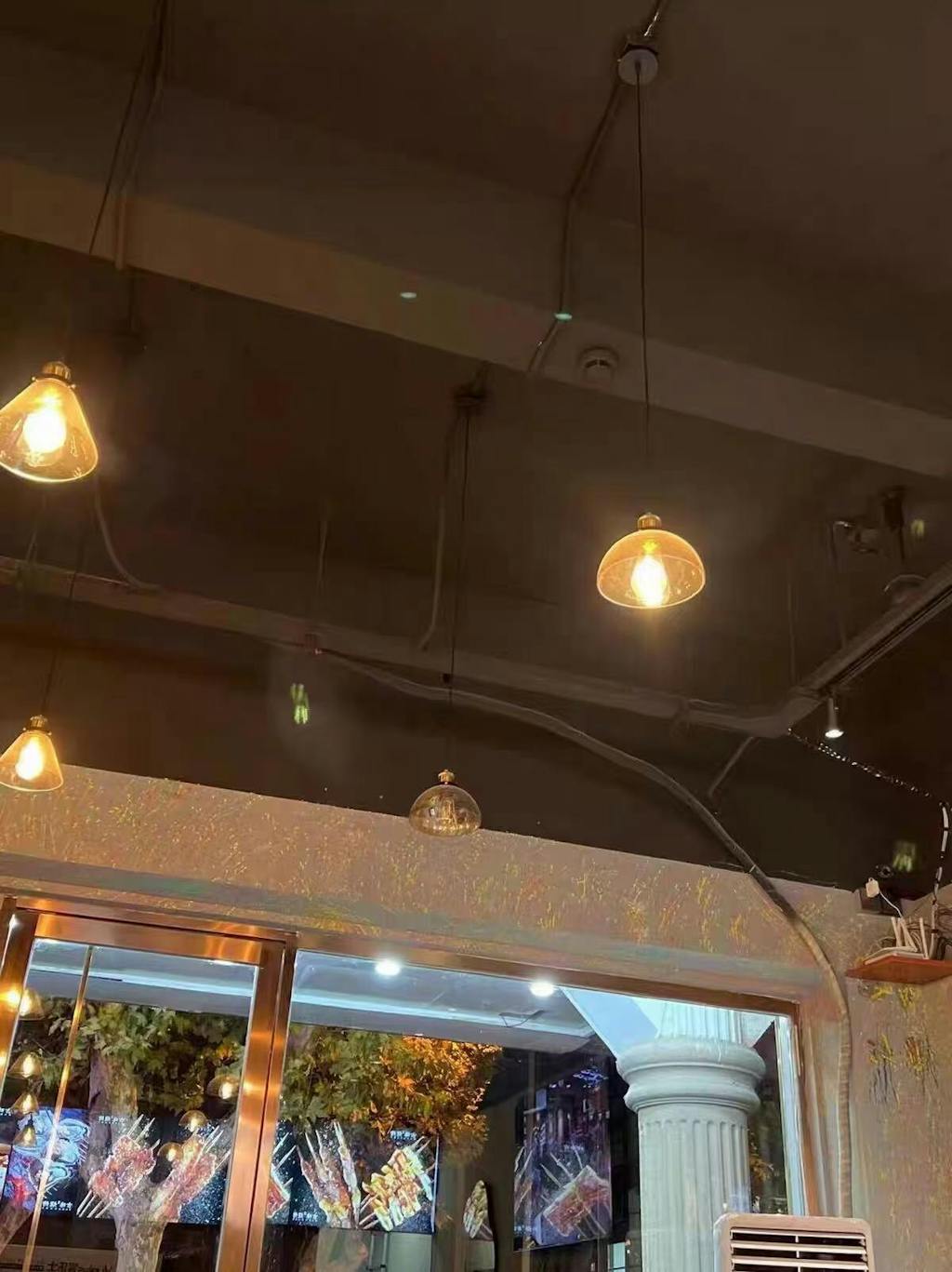 Antizer Mabel Glass Pendant Light for Kitchen Island