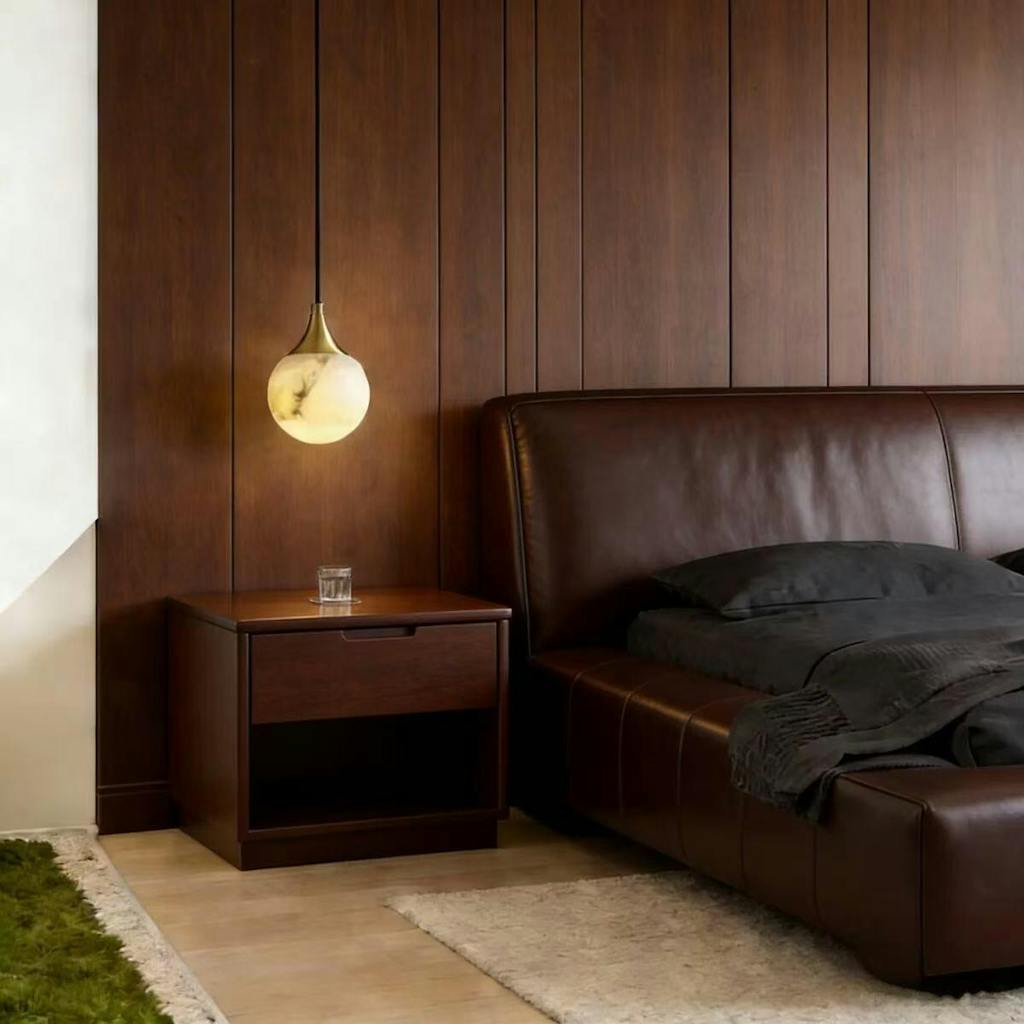 Antizer Creative Waterdrop Spanish Alabaster Pendant Light