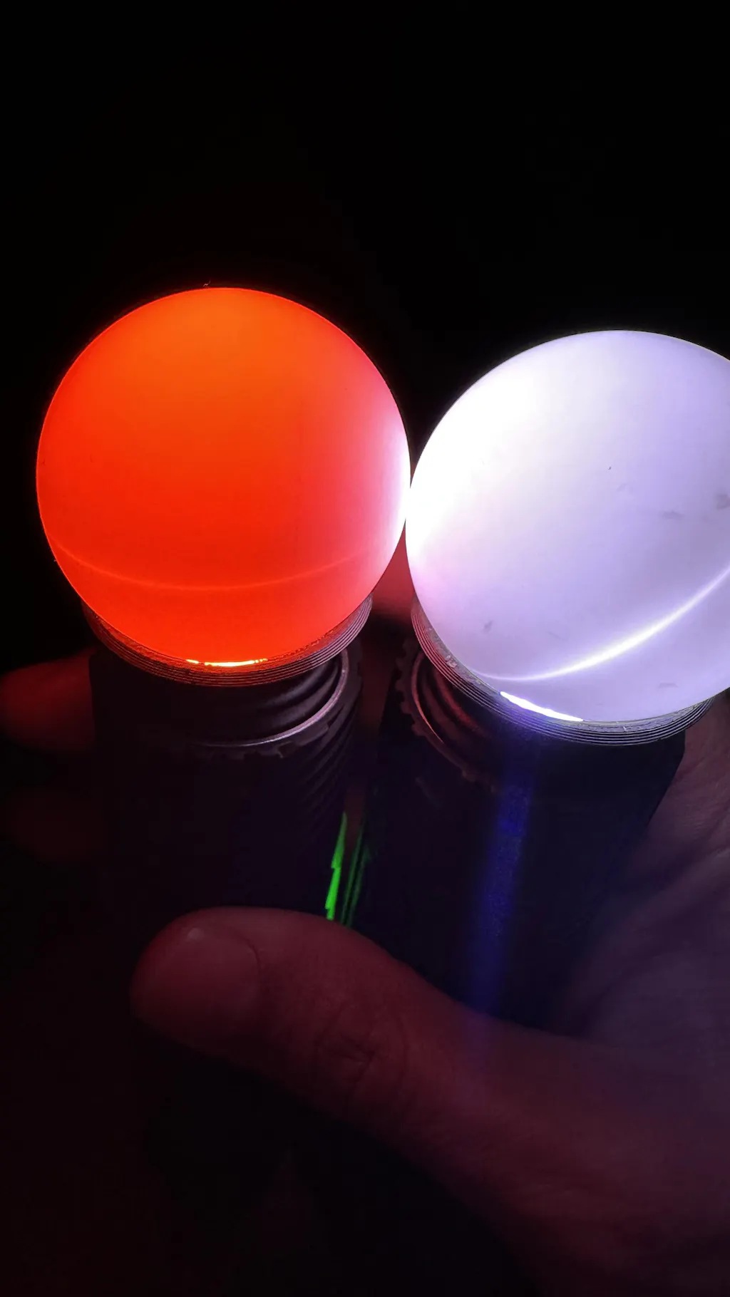 The Orb Light Diffuser for RGB Critter Flashlight