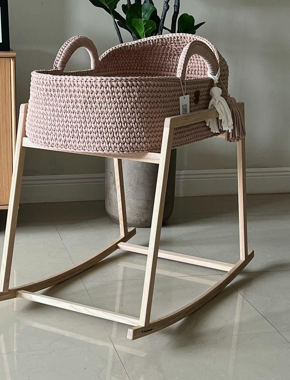 XL Moses Basket | Handmade Bassinet | Anzy Home