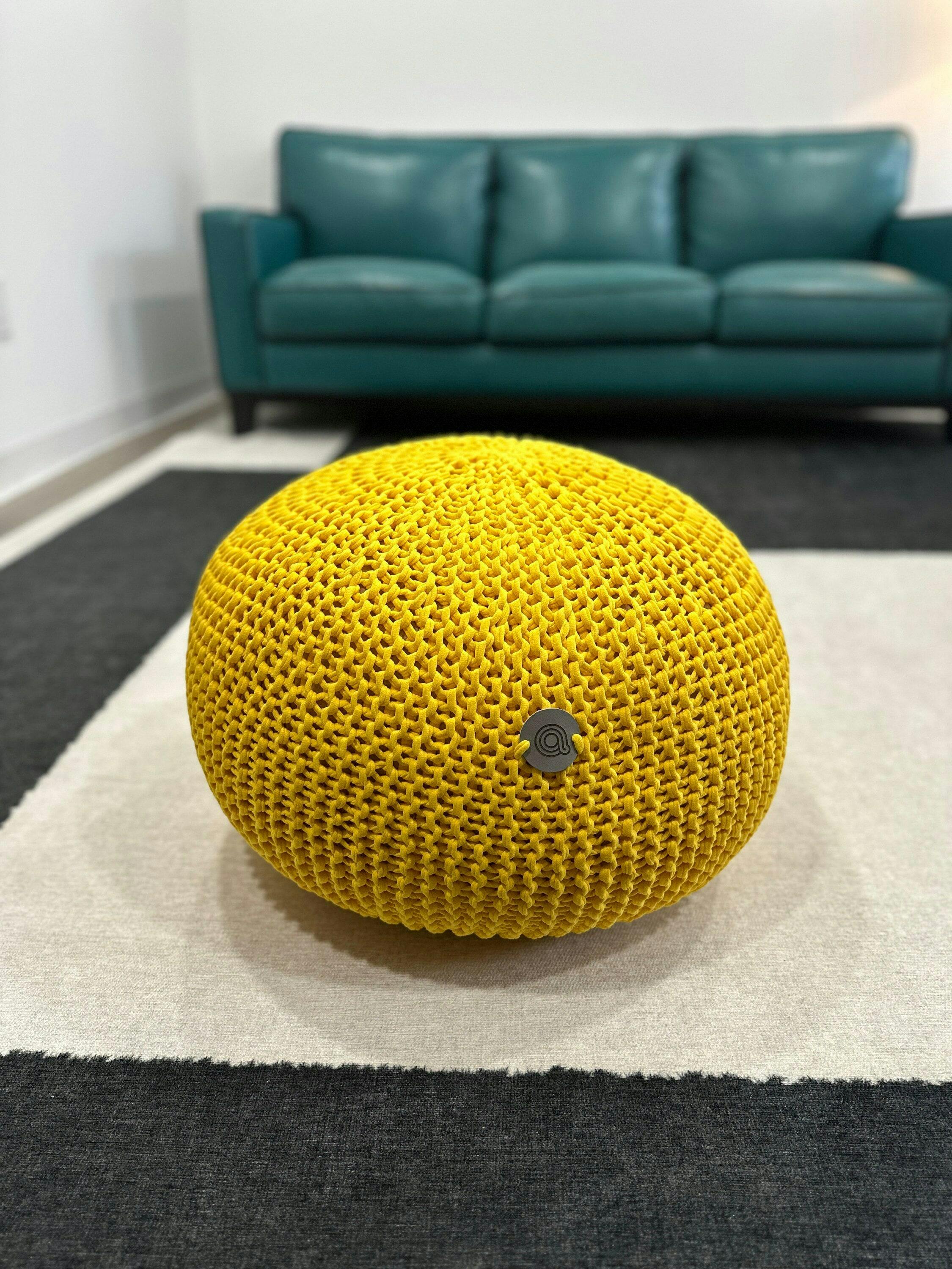 Pouf Classic | Cotton Footstool | Anzy Home