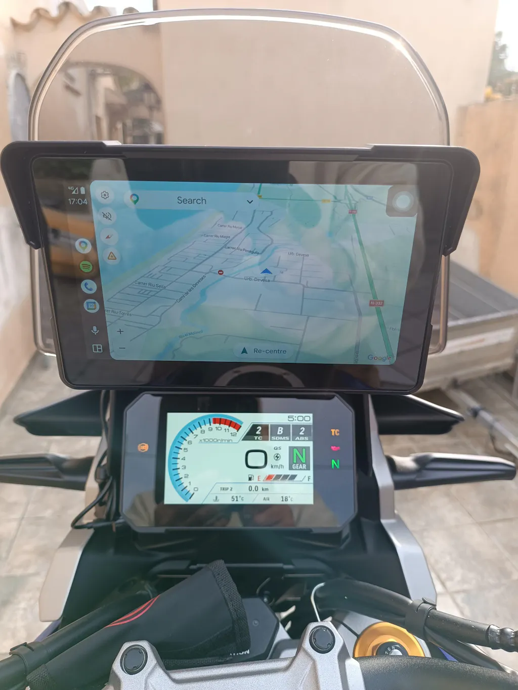 Autoradio Portatile 7 Pollici Con CarPlay E Android Auto – Wireless, Bluetooth, FM E Mirror Link