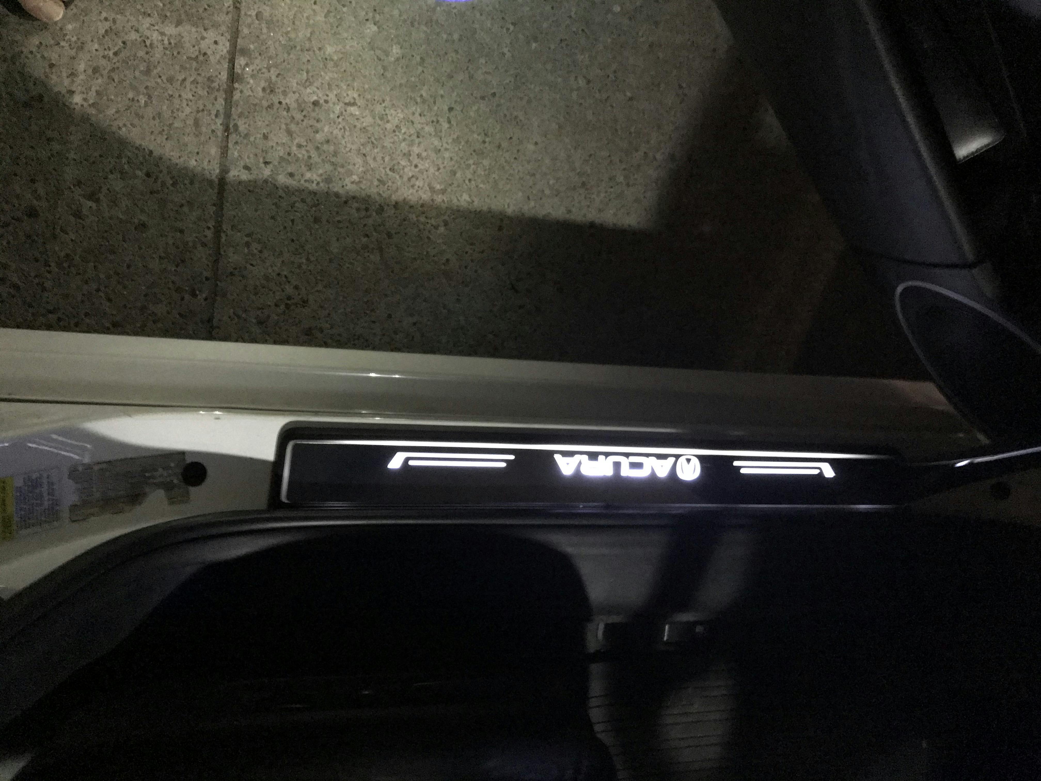 Buy Acura Customizer LED Door Sill Protector at AoonuAuto