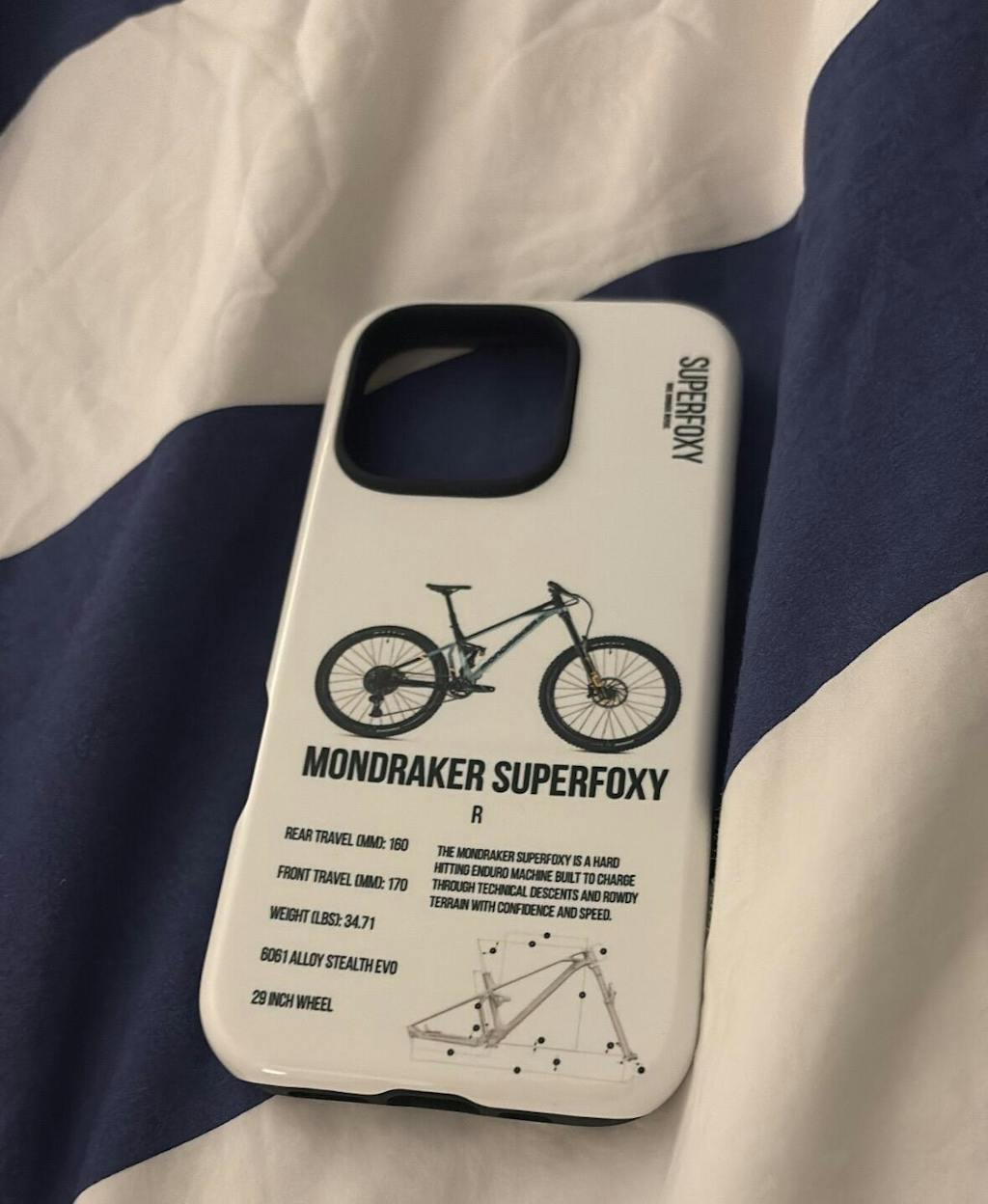 Mondraker Superfoxy Carbon RR White