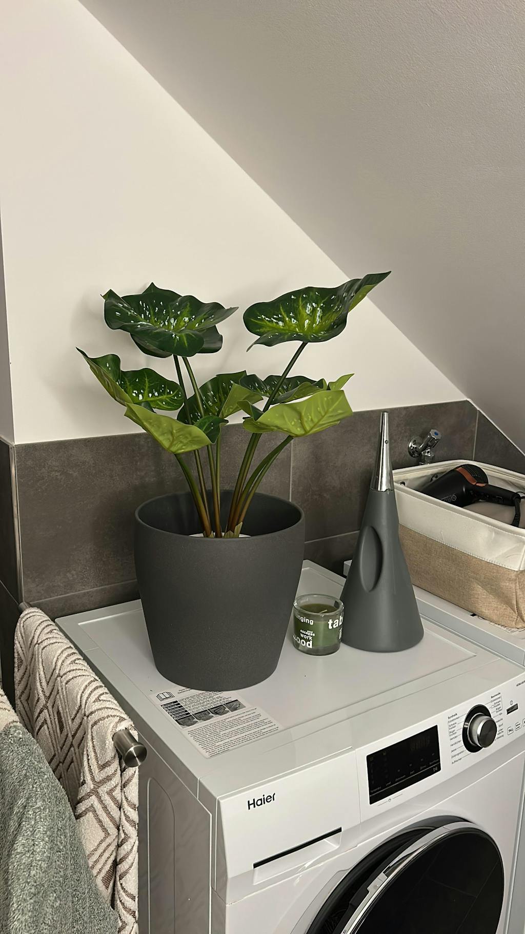 Künstliche Caladium - Tiara | 60 cm