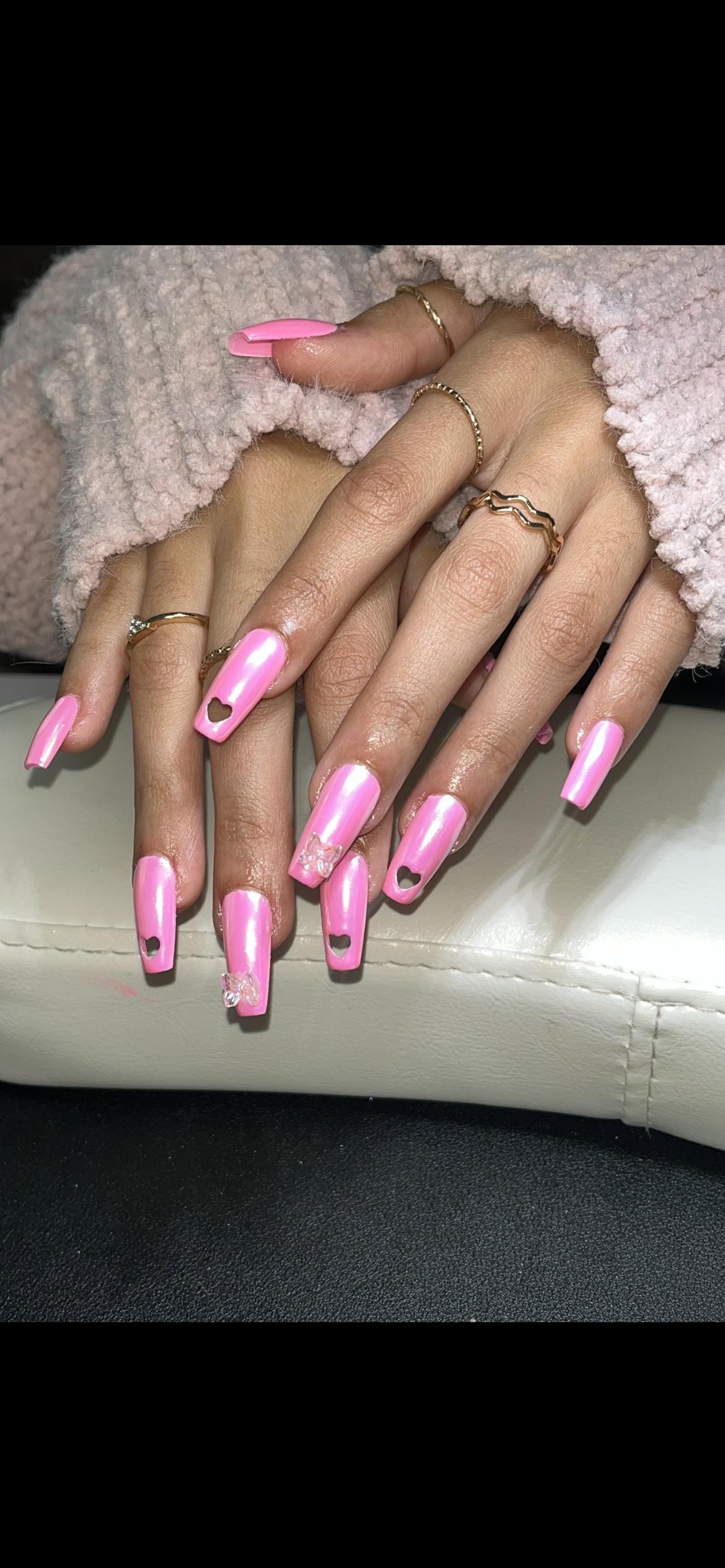 Aprés Nail | BritneyTOKYO Heart cut out tips - 250pcs - 10 Sizes