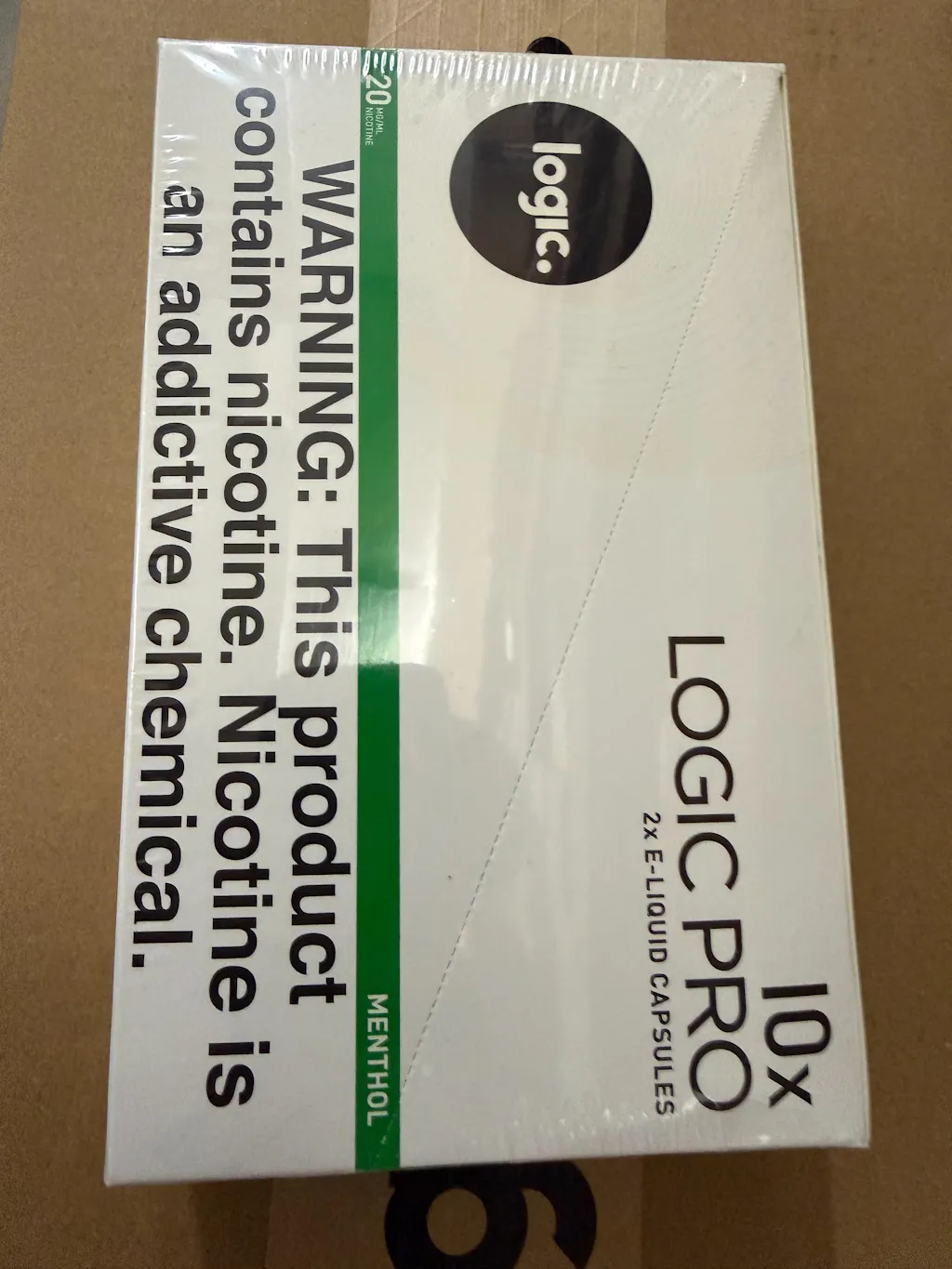 Logic Pro Menthol Capsules 2 Pack  Apvs