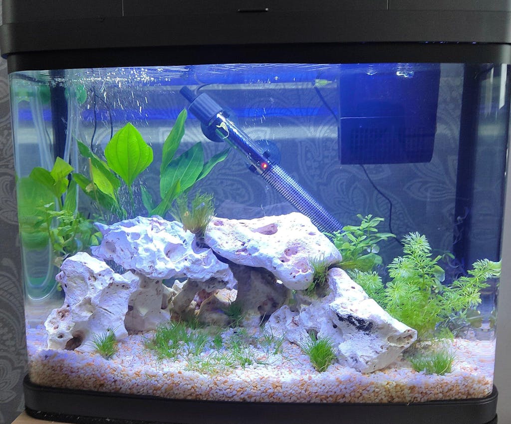 Multi Hole Stone Deco Set - 60L Aquarium