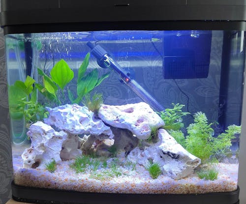 Multi Hole Stone Deco Set - 60L Aquarium