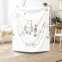 Classic Winnie Pooh Dream Blanket - Cozy and Soft for Sweet Dreams