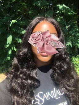 Pure-Luxe™ Loose Wave Natural Black Easy Wear Glueless 13x6 Ultra-Dense Human Hair Wig Pre-Cut Lace