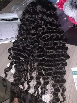 Pure-Luxe™ Loose Wave Natural Black Easy Wear Glueless 13x6 Ultra-Dense Human Hair Wig Pre-Cut Lace