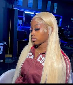 Pure-Luxe™ Blonde #613 Colored Straight Easy Wear Glueless 13x6 Lace 250% Ultra-Dense Human Hair Wig Pre-Cut Lace