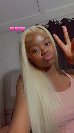 Pure-Luxe™ Blonde #613 Colored Straight Easy Wear Glueless 13x6 Lace 250% Ultra-Dense Human Hair Wig Pre-Cut Lace