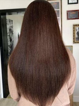 Pure-Luxe™ Silky Straight Brown Colored Pre-Cut Glueless 13x6 Lace Ultra-Dense Human Hair Wig