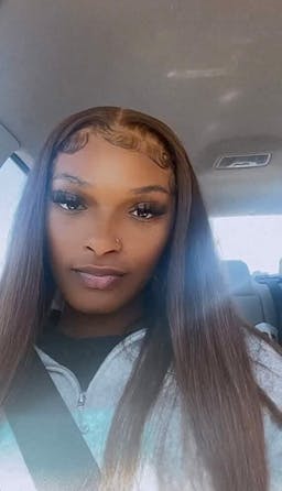 Pure-Luxe™ Silky Straight Brown Colored Pre-Cut Glueless 13x6 Lace Ultra-Dense Human Hair Wig