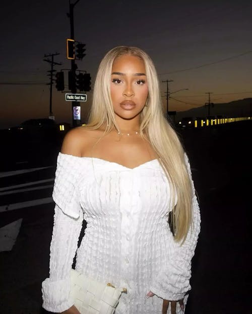 Pure-Luxe™ Ash Blonde with Dark Roots Ombre Colored Straight Pre-Cut 13x6 Lace 250% Ultra-Dense Glueless Human Hair Wig
