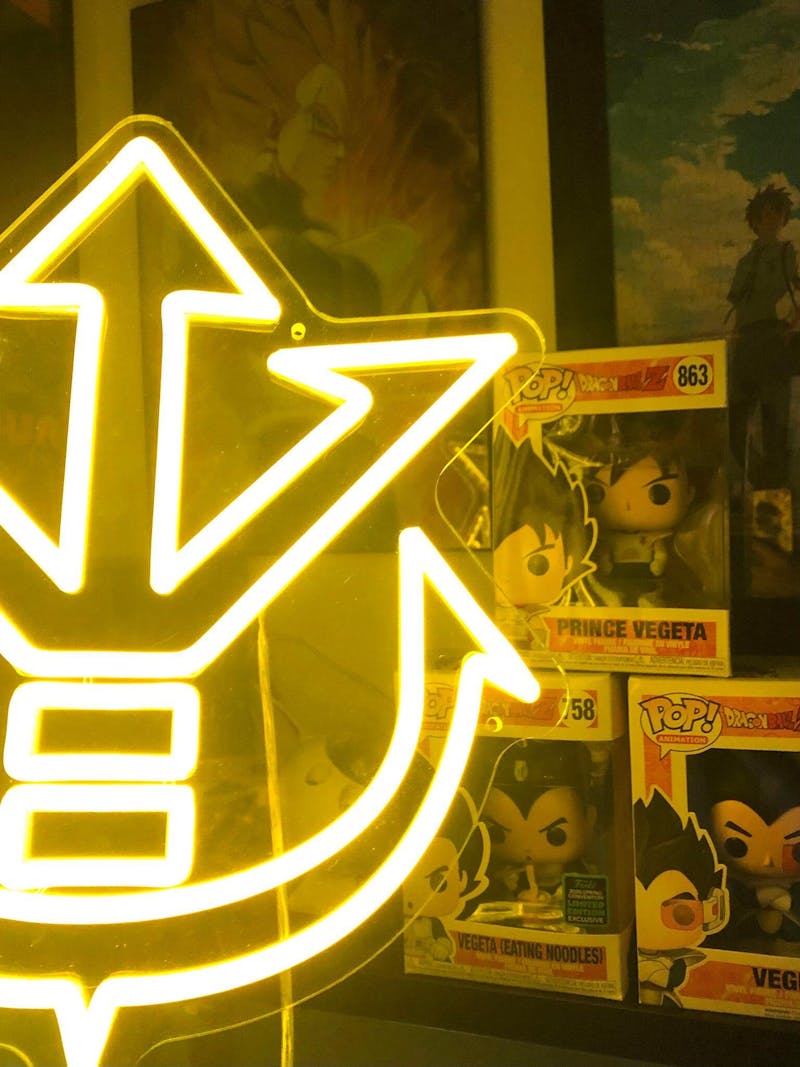 Saiyan Royal Crest Neon Sign