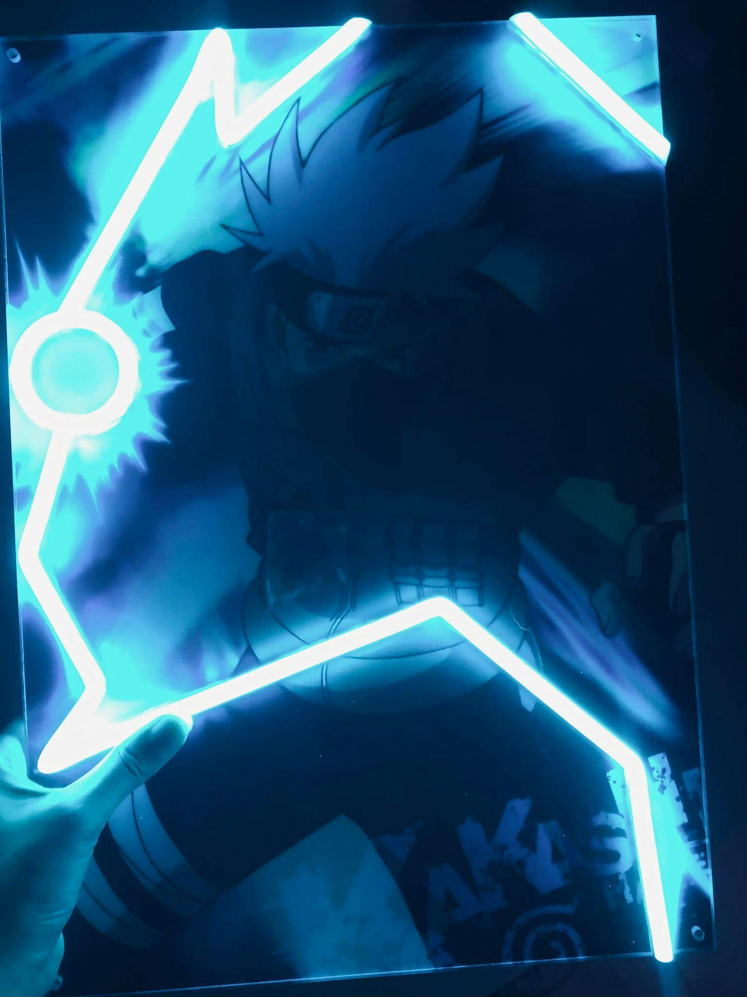 Naruto | Kakashi Chidori - AURALIGHT™ LED Poster