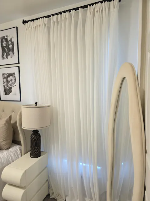 Fern Cotton Semi Sheer Curtains