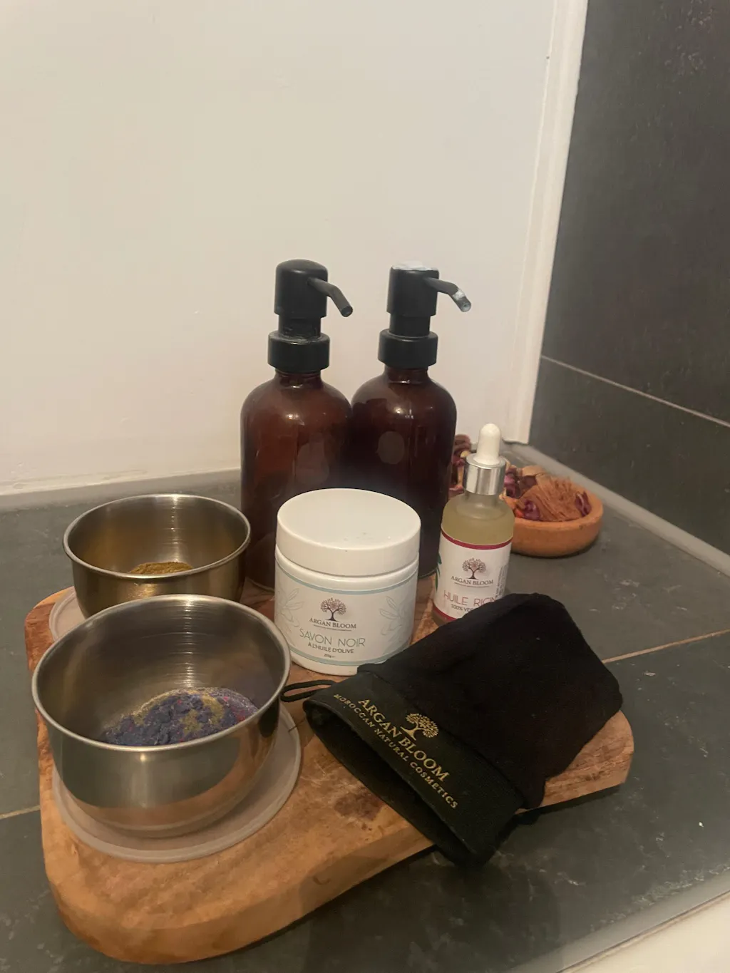 Gant exfoliant Kessa traditionnel pour hammam