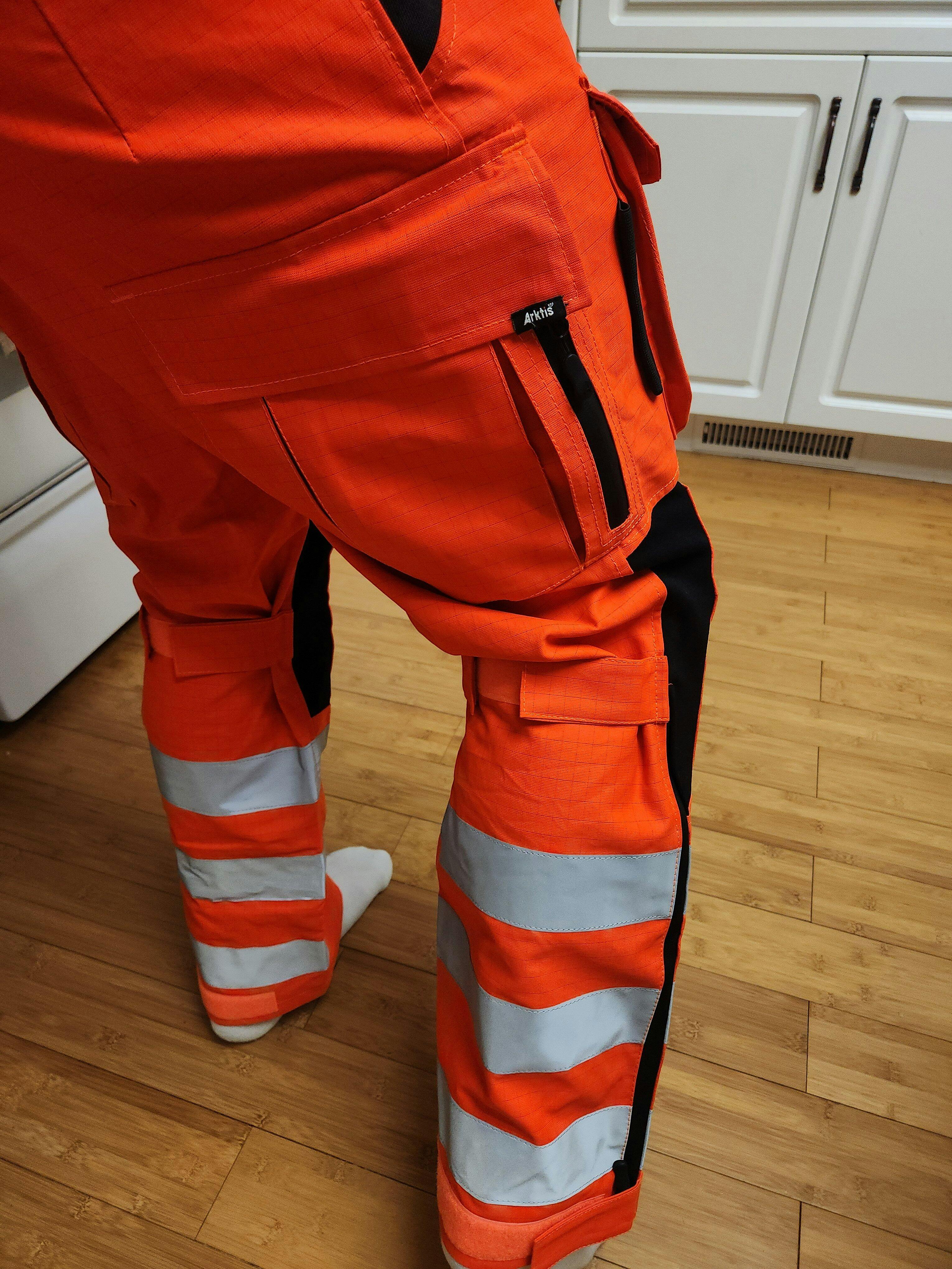 BSCUniform X Signal garments リジット 501xx C233 Flight Suit Trouser - HiVis Red – Arktis Store