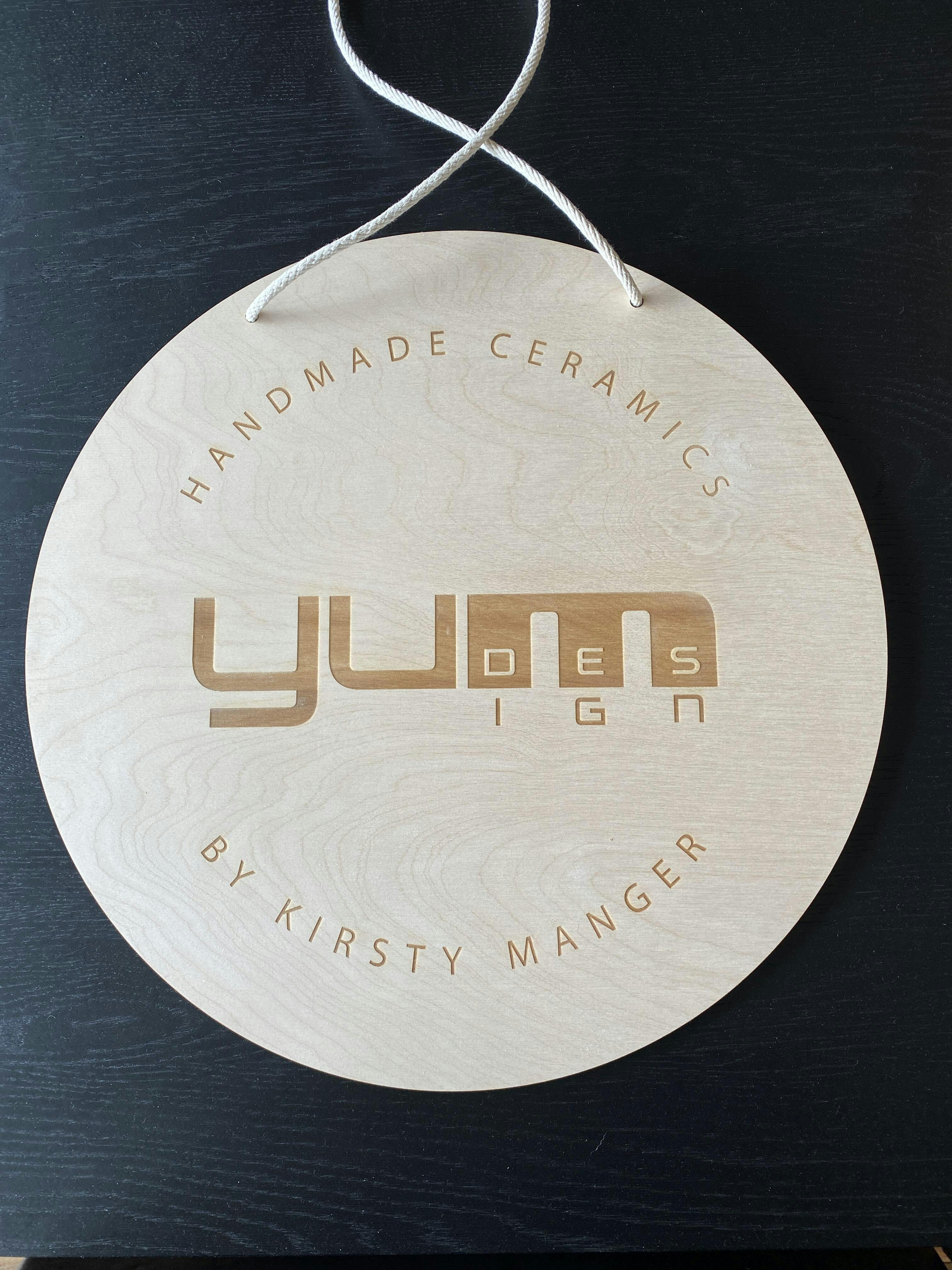 Custom Logo Plaque Etched Arlo & Co