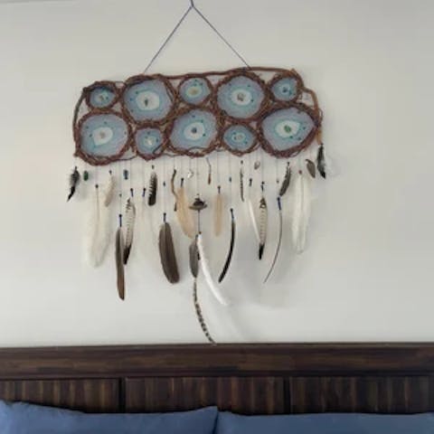 Big Dream Catcher, mystical and breathtaking art, gift Native American culture dream catchers