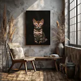 Adorable Kitten Canvas Wall Art