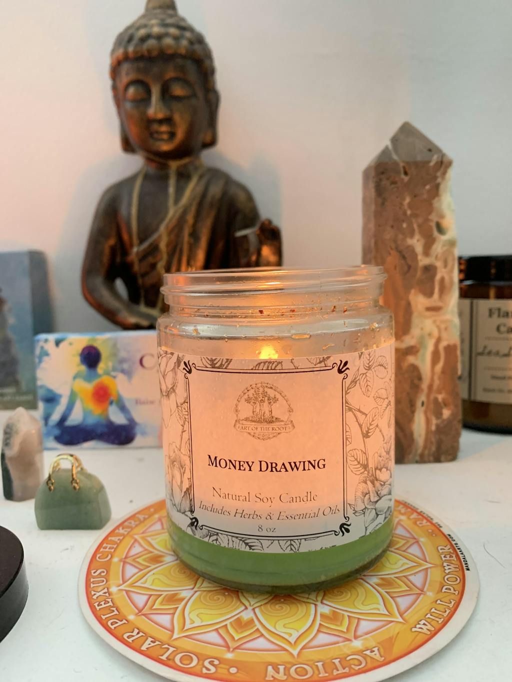 Handcrafted House Blessing Soy Candle Art of the Root