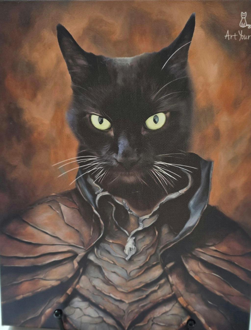 The Geomancer Cat Portrait (Female)