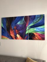 Waterfall - Trio・Glass Wall Art – ArtDesigna Glass Printing Wall Art