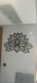 Lotus Mandala Metal Wall Art – Artepera