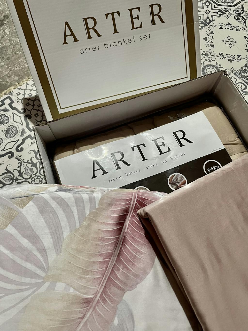 Arter Blanket - Tidur lebih pulas dan tubuh terasa lebih segar – ARTER