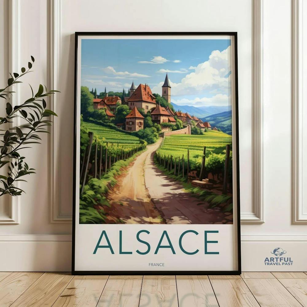 Alsace Poster - France Wall Art
