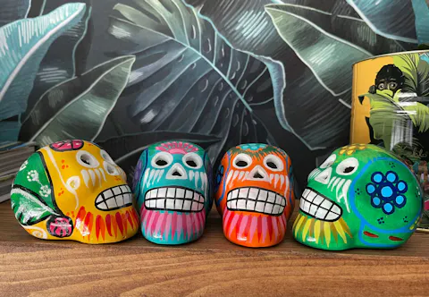 Sugar Skull Ornaments | 16 Colour Collection