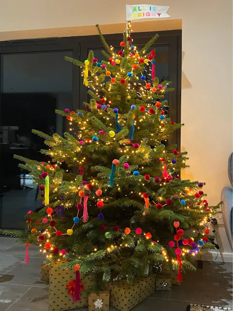 Pom Pom Garlands | 5 Multi-Coloured Pom Pom Strings