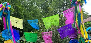 Corporate Event Bunting Made in Plastic Waterproof Flags