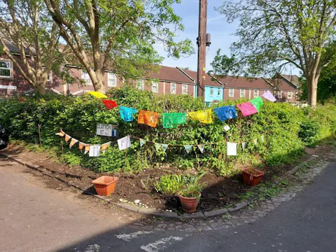 Mexican Papel Picado Plastic Bunting