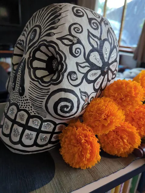 Paper Marigolds Cempasuchil Day of the Dead Flowers