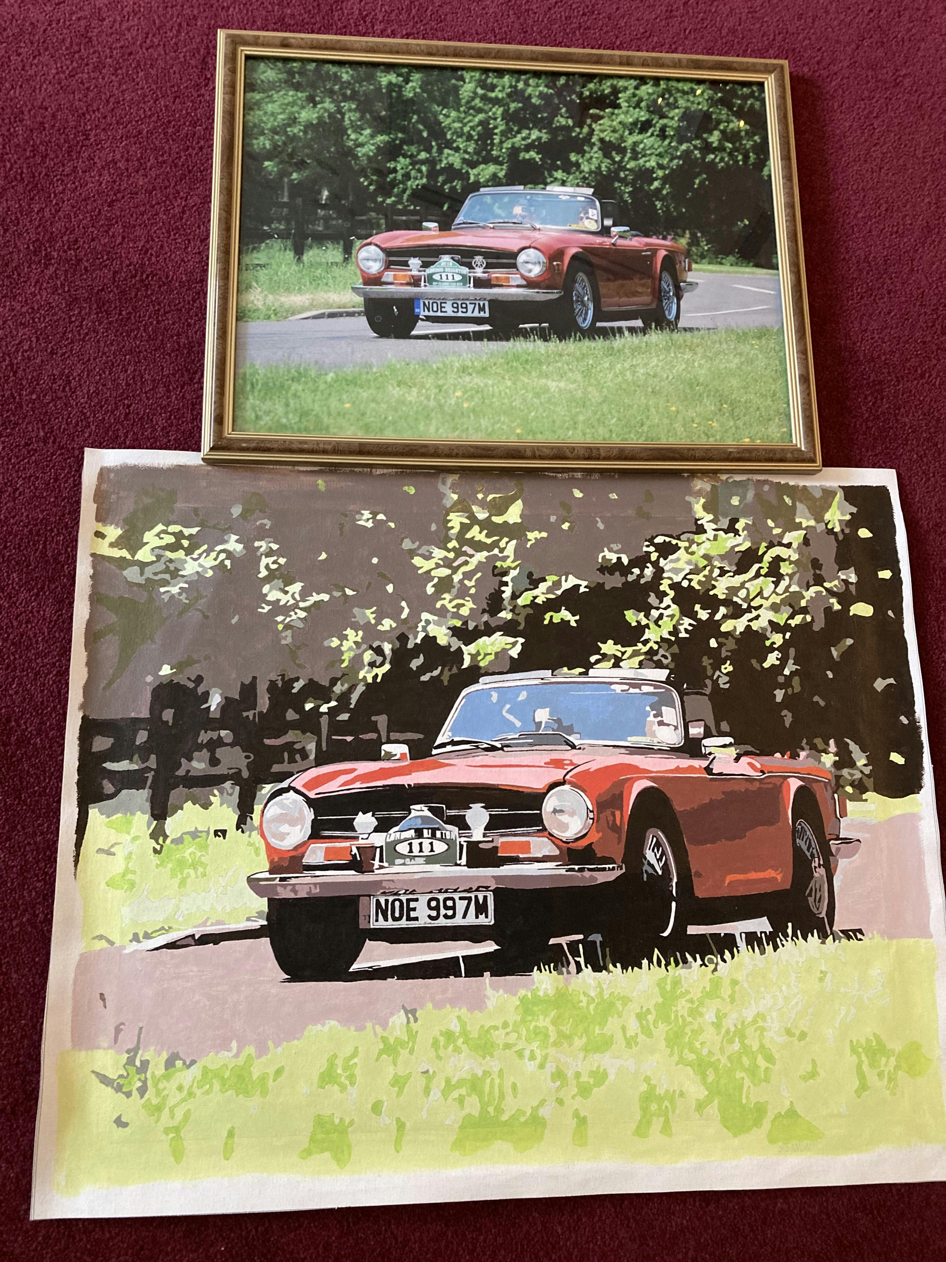 Personalised Photo Custom Diy Paint By Numbers Kits Uk PBN90268