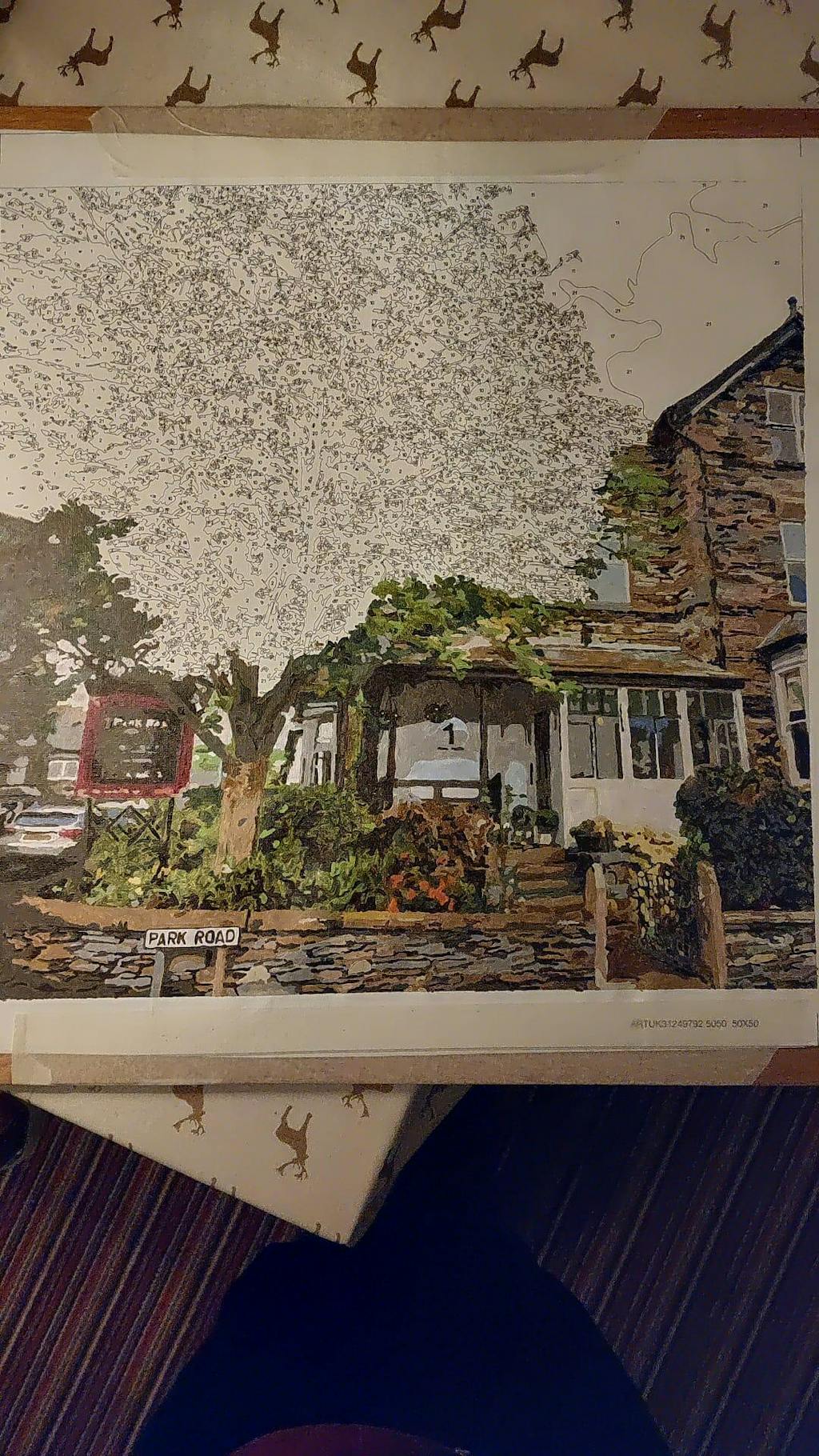 Personalised Photo Custom Diy Paint By Numbers Kits Uk PBN90268