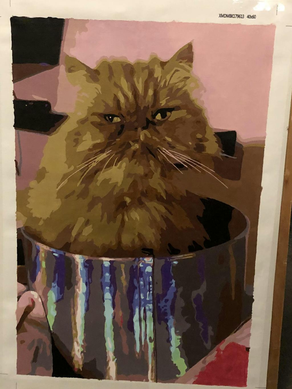 Personalised Photo Custom Diy Paint By Numbers Kits Uk PBN90268