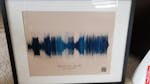 Song Lyric Wall Art - Custom Sound Wave, 1st Anniversary Gift
